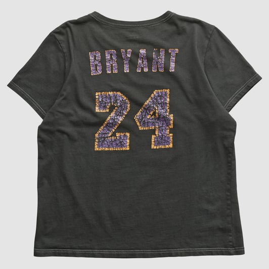 Los Angeles Lakers Adidas 2010s T-shirt - Black - S by Fanatics Real Vintage