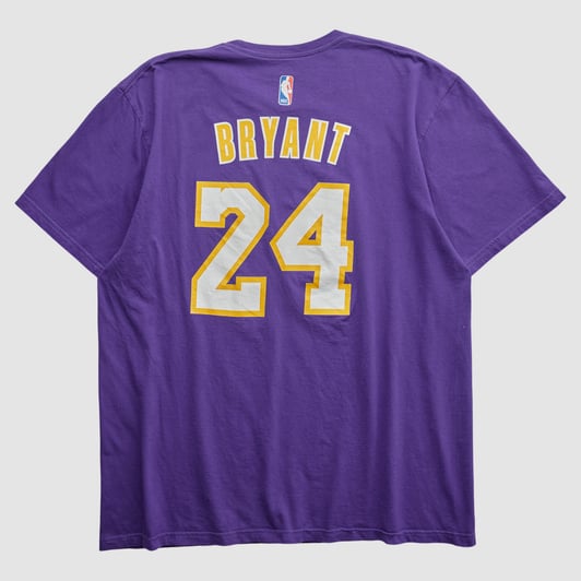 Los Angeles Lakers Adidas 2010s T-shirt - Purple - M by Fanatics Real Vintage