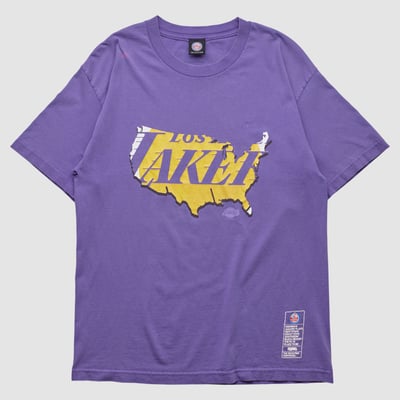 Los Angeles Lakers ESPN Collection 2010s T-shirt - Purple - S by Fanatics Real Vintage