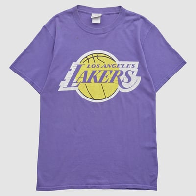 Los Angeles Lakers Majestic 2000s T-shirt - Purple - XS by Fanatics Real Vintage
