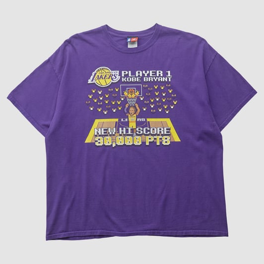 Los Angeles Lakers Majestic 2012 T-shirt - Purple - 2XL by Fanatics Real Vintage