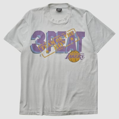 Los Angeles Lakers Screen Stars Best 80s T-shirt - White - S by Fanatics Real Vintage