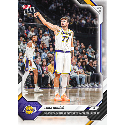 Luka Dončić - 2026-27 NBA Topps NOW® - Card 30 - LOOK FOR SHORT PRINTS