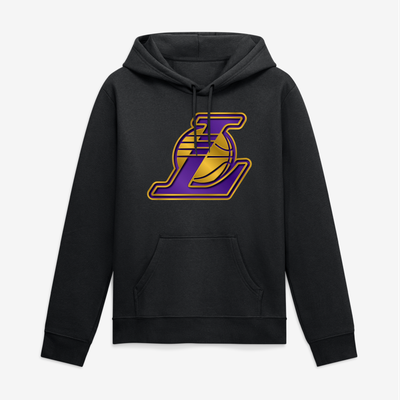 Los Angeles Lakers Big & Tall Forged Mascot Hoodie - Black