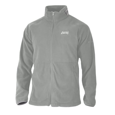 Los Angeles Lakers Columbia Everest Ridge Full-Zip Fleece Jacket - Gray