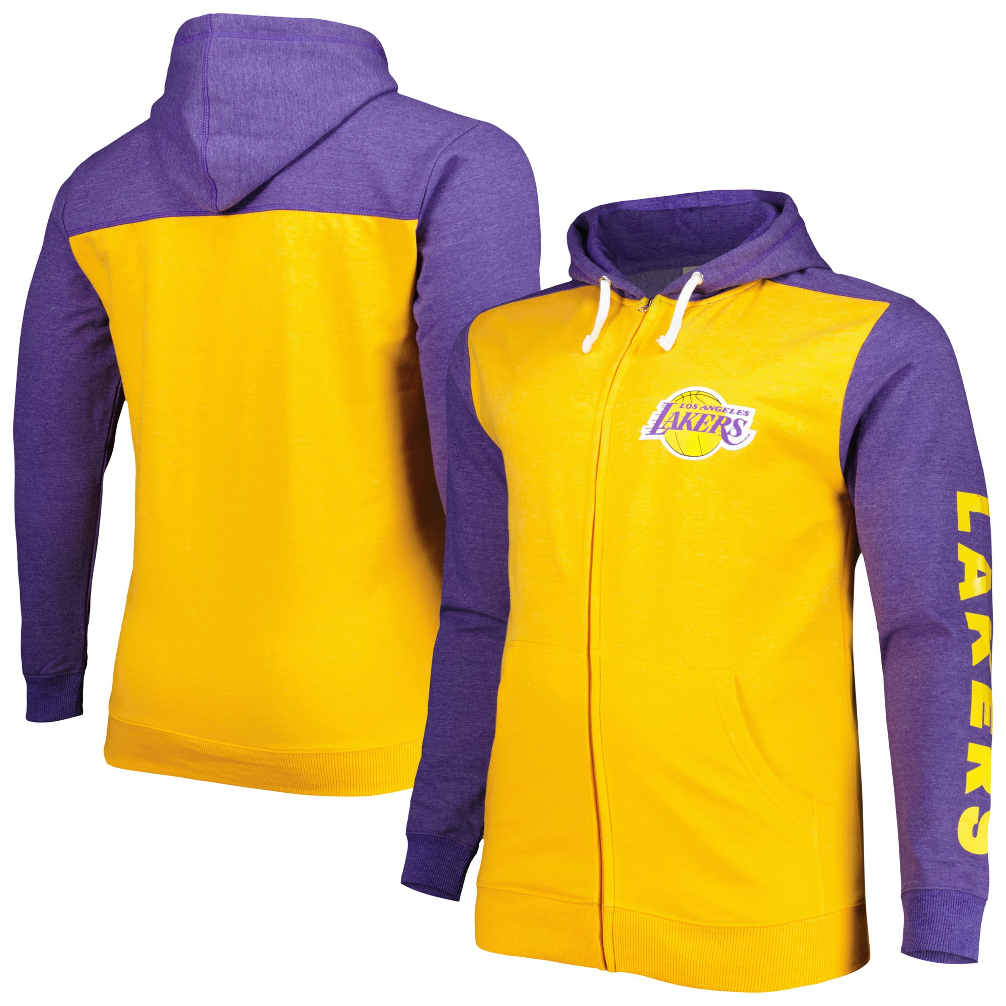 Los Angeles Lakers フーディ Mサイズ purple-los-angeles-lakers-big-