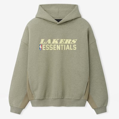 Los Angeles Lakers Fear of God 90s Relaxed Hoodie - Gray