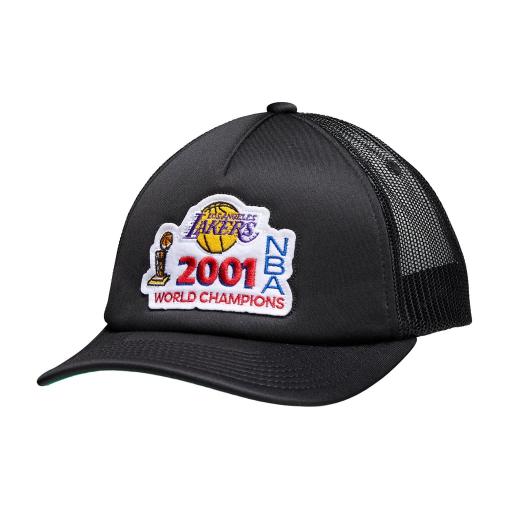 Laker nba championship 2001 hat Kobe Bryant LA Lakers NBA Finals 2001 Snapback Mitchelle  main image 4