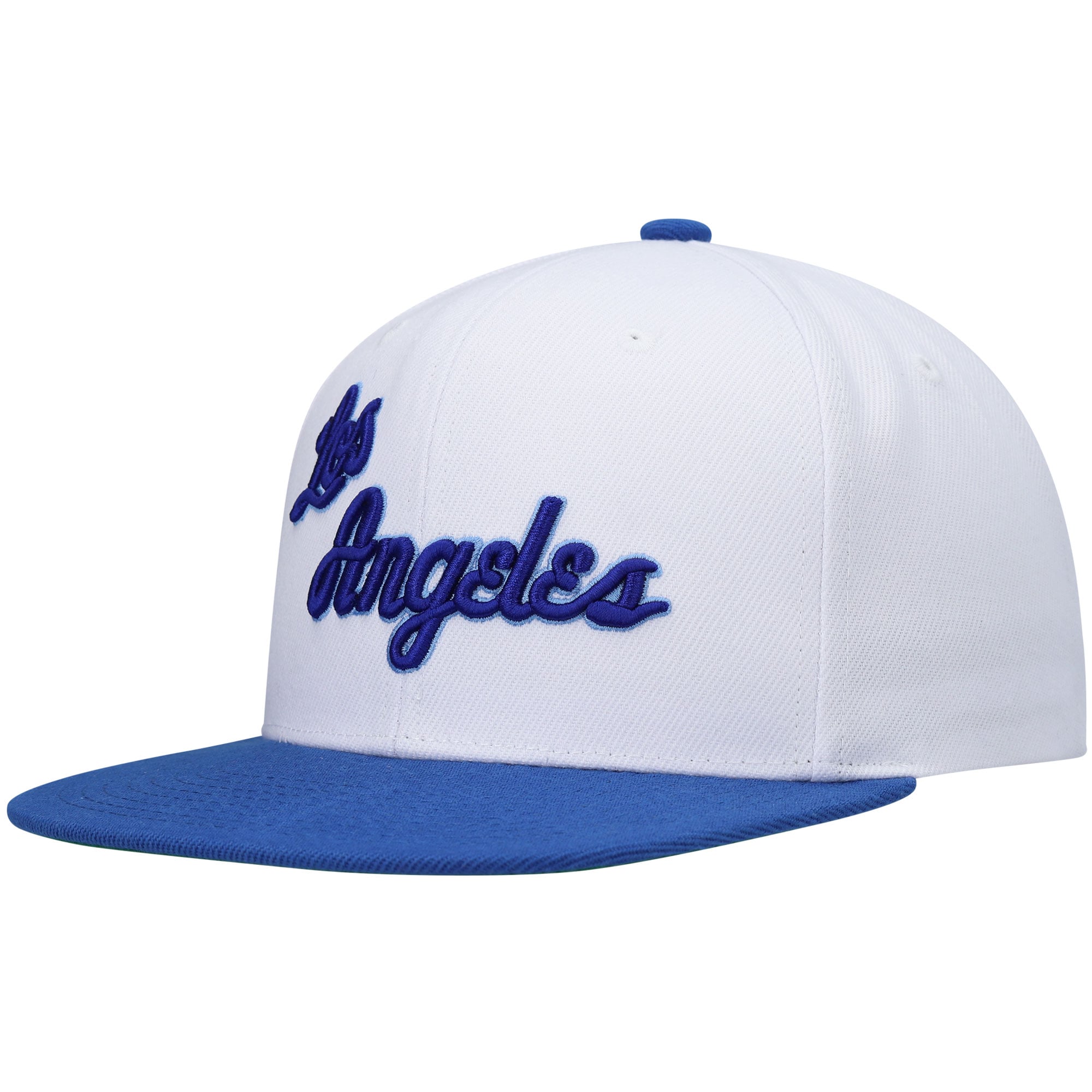 Men's Los Angeles Lakers Mitchell & Ness White/Royal Hardwood