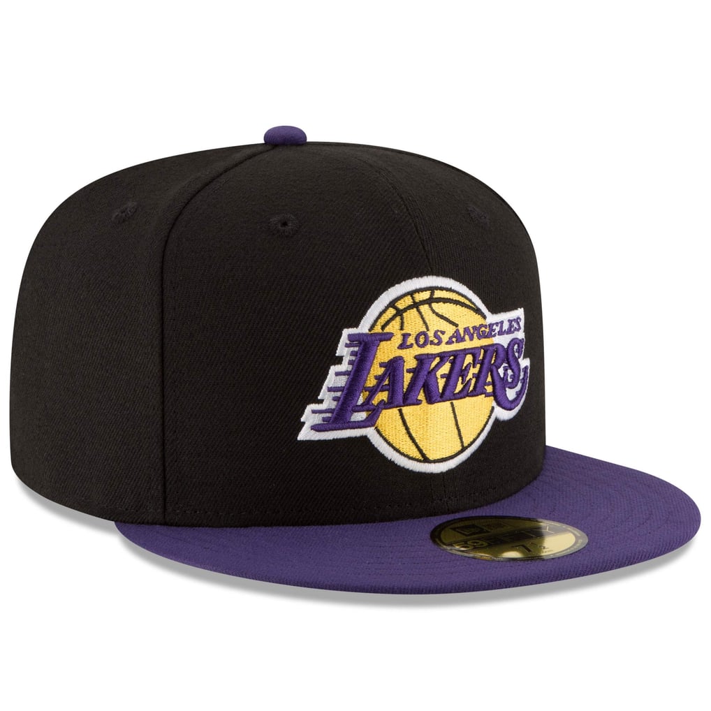 Men's Los Angeles Lakers New Era Black/Purple Official Team Color 2Tone ...