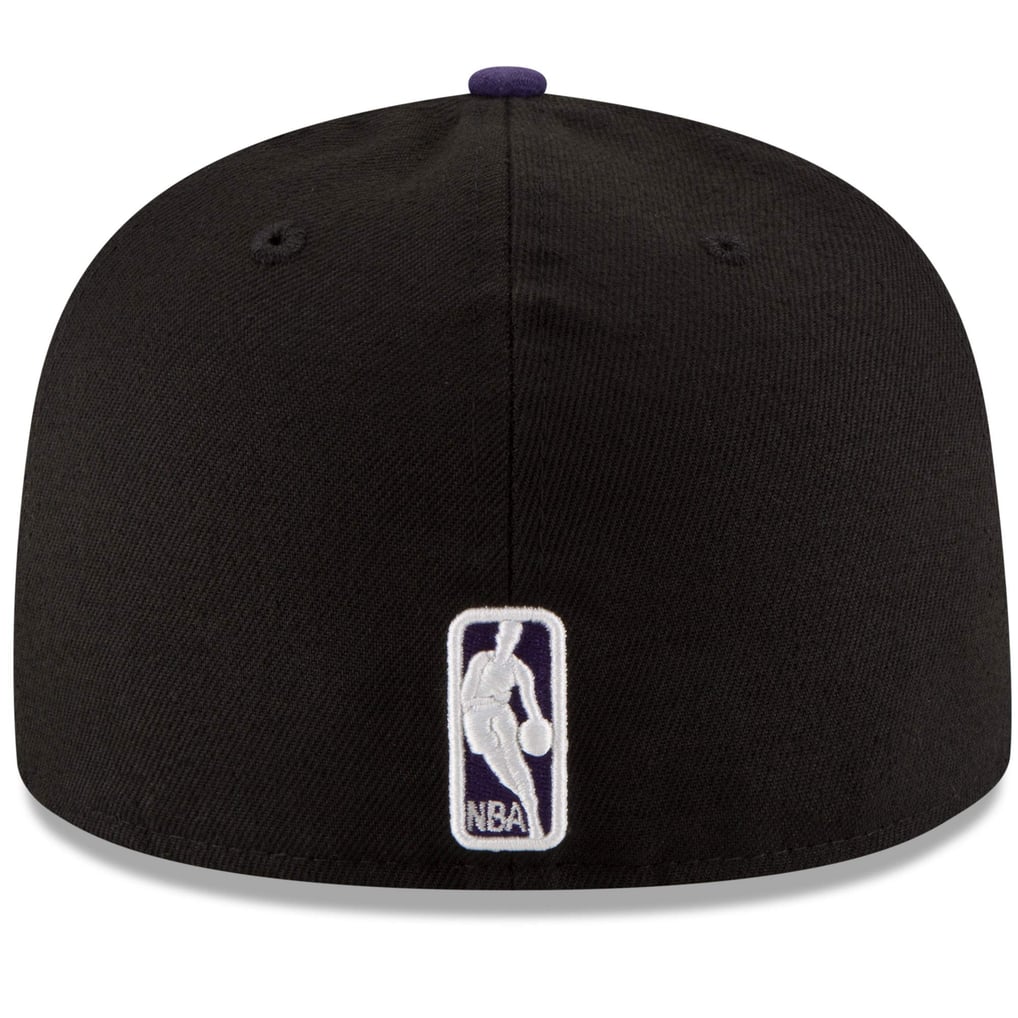Men's Los Angeles Lakers New Era Black/Purple Official Team Color 2Tone ...