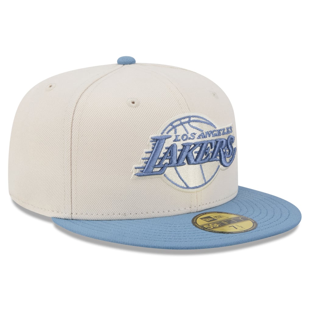 Los Angeles Lakers New Era Color Pack 2-Tone 59FIFTY Fitted Hat - Cream ...