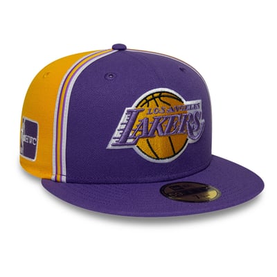 Magic Johnson Los Angeles Lakers New Era Player 59FIFTY Fitted Hat - Purple