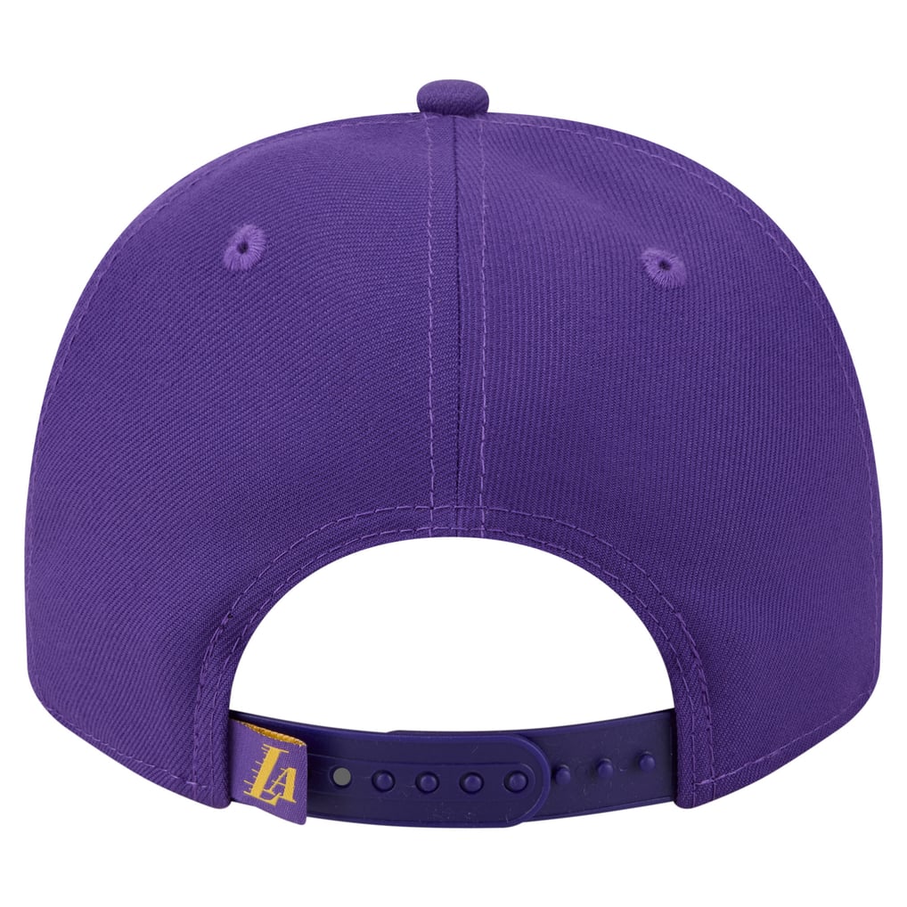 Men's Los Angeles Lakers New Era Purple Injection Cartoon Logo A-Frame ...