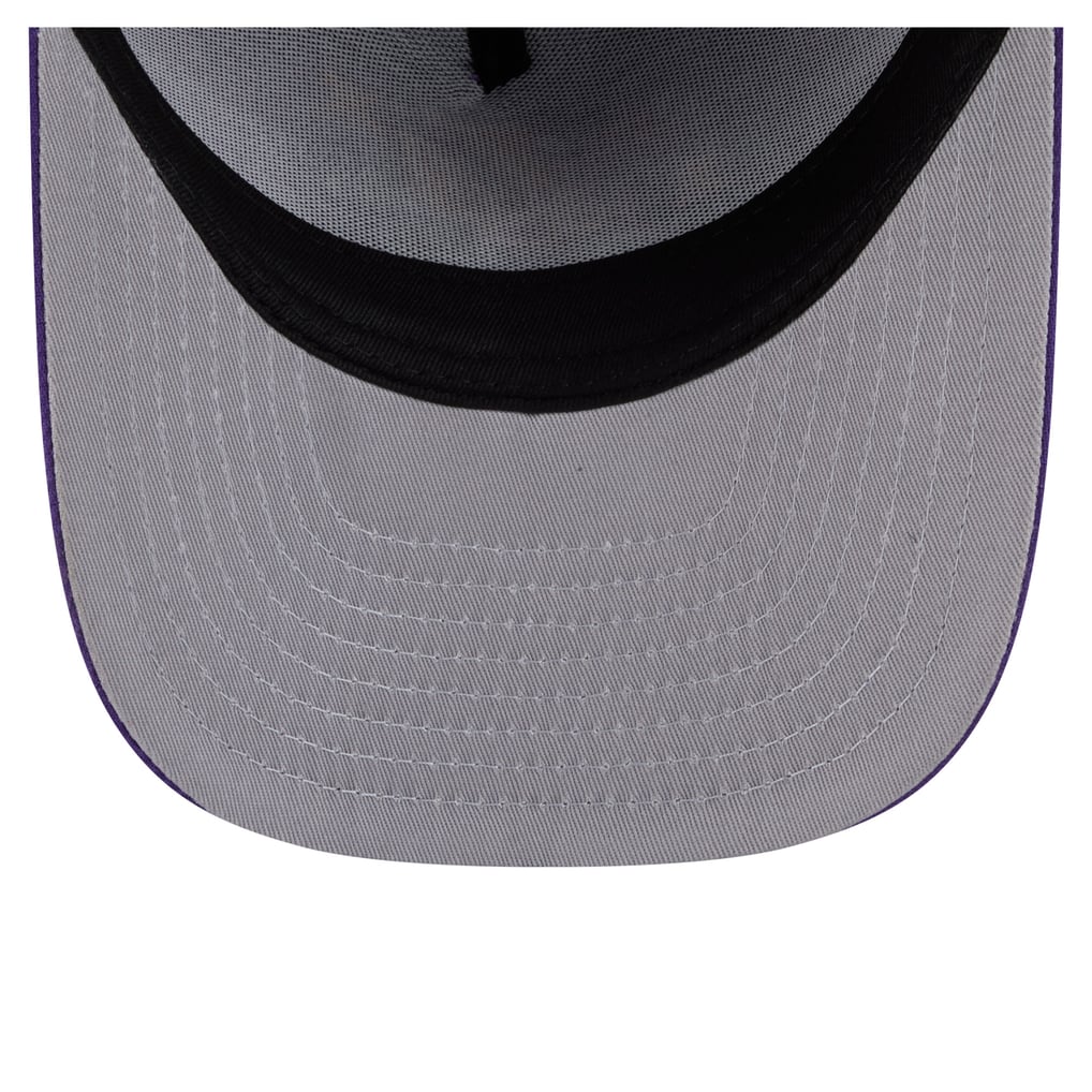 Men's Los Angeles Lakers New Era Purple Injection Cartoon Logo A-Frame ...