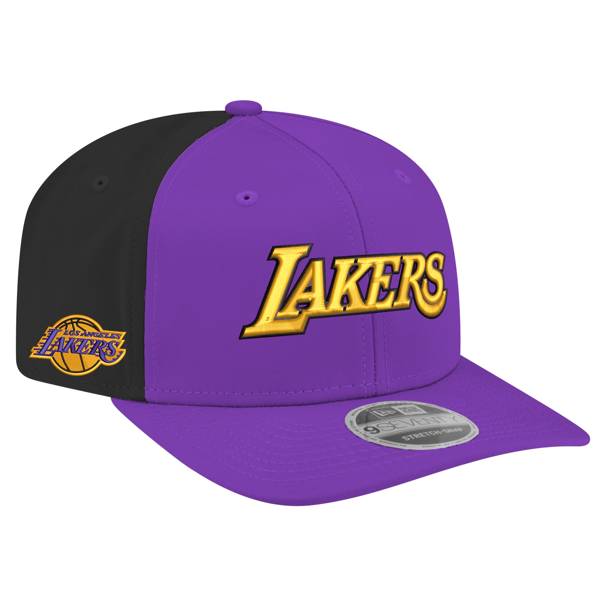 thumbnail image 2 of New Era Los Angeles Lakers 9Twenty Core Classic Twill Adjustable Hat – Purple 2 of 6