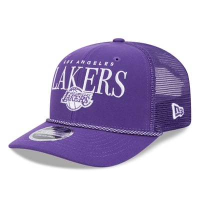 Los Angeles Lakers New Era Tonal 9SEVENTY Adjustable Trucker Hat - Purple