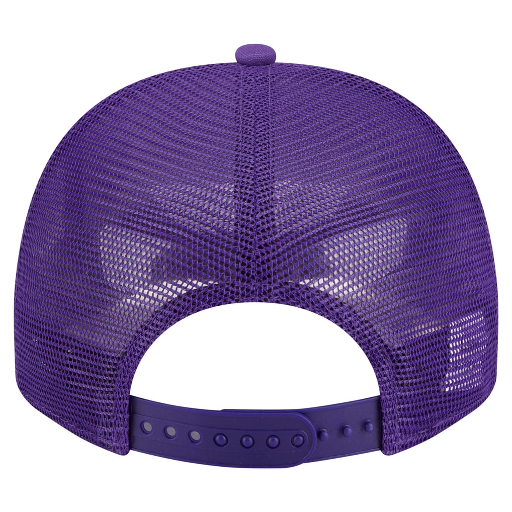 Team Roping Ropes Construstion Men's Los Angeles Lakers New Era Purple Vintage Team Rope A-Frame ...