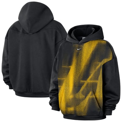 Los Angeles Lakers Nike 2026 Standard Issue Practice Icon Fleece Pullover Hoodie - Black
