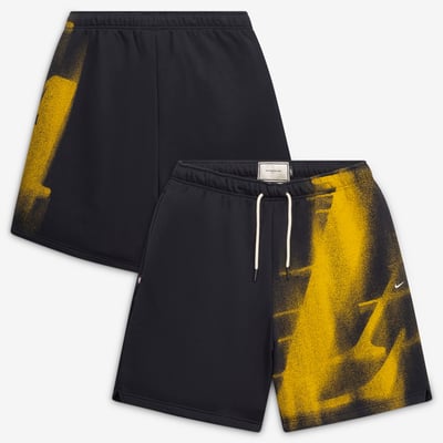 Los Angeles Lakers Nike 2026 Standard Issue Practice Icon Fleece Shorts - Black