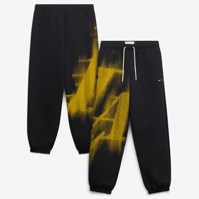 Los Angeles Lakers Nike 2026 Standard Issue Practice Icon Fleece Tapered Pants - Black