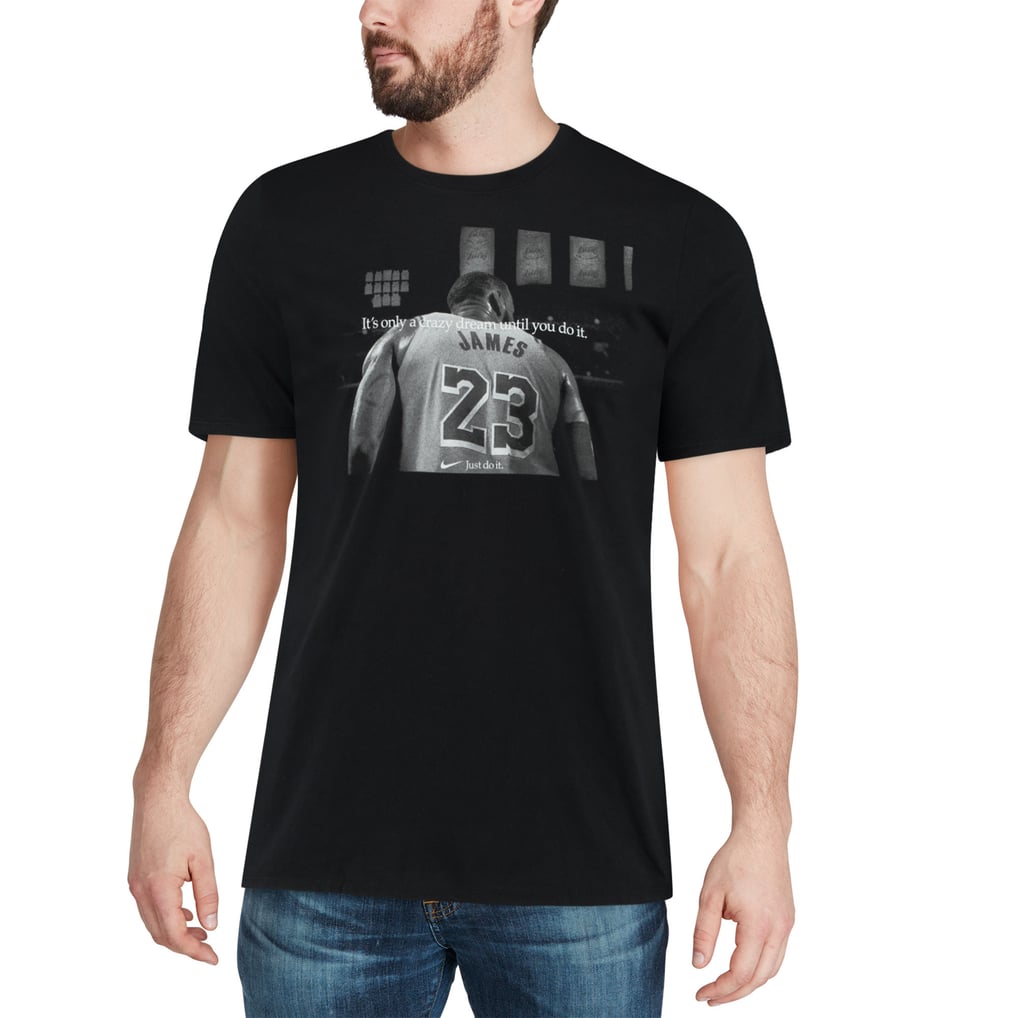 日本未発売 Nike LeBron James Tシャツ ブラック Lakers Men