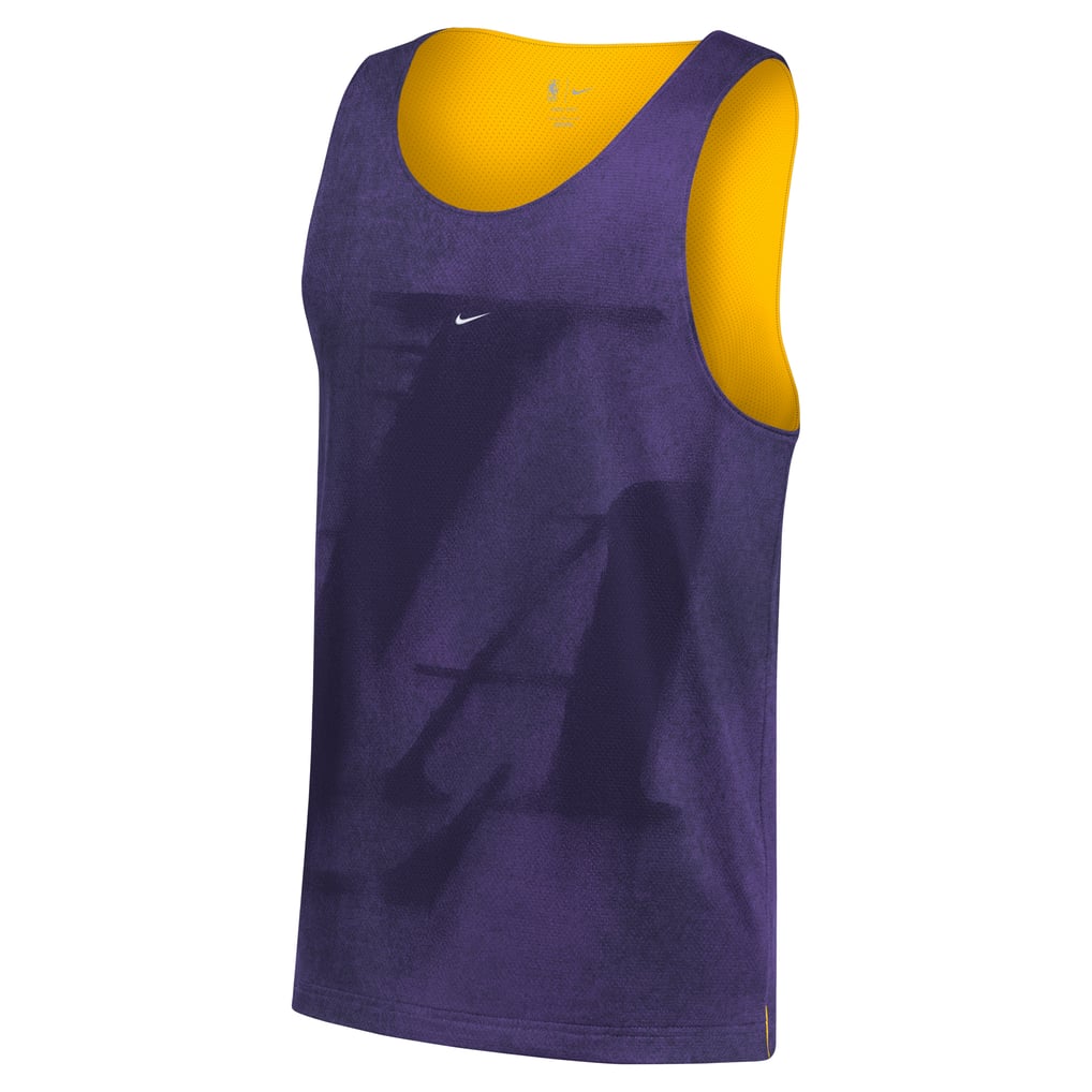 Men's Los Angeles Lakers Nike Purple/Gold 2026 Standard Issue Practice ...