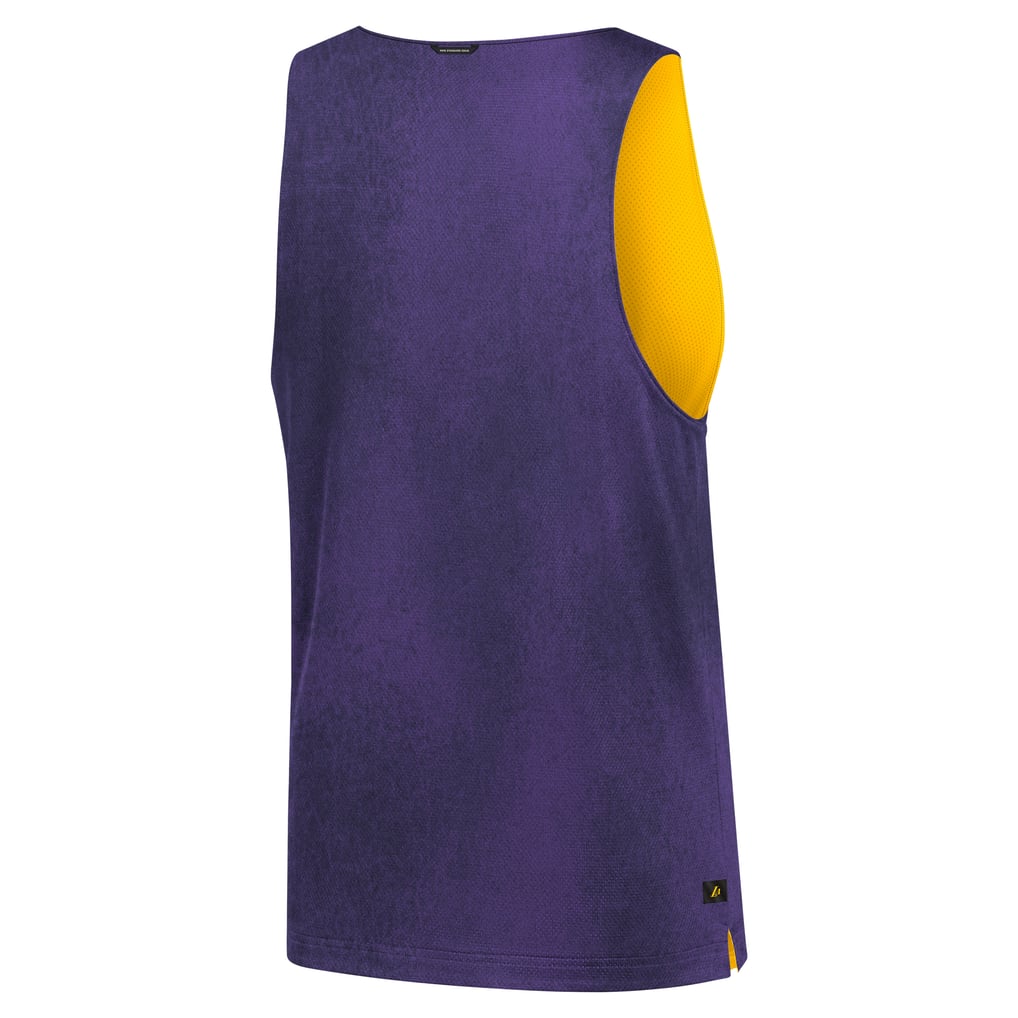 Men's Los Angeles Lakers Nike Purple/Gold 2026 Standard Issue Practice ...