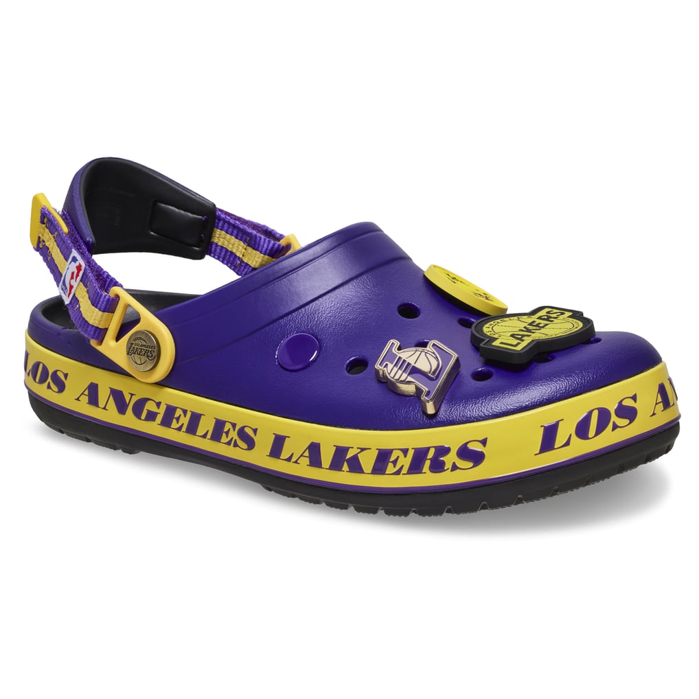 Unisex Los Angeles Lakers Crocs Purple Adjustable Classic Clog