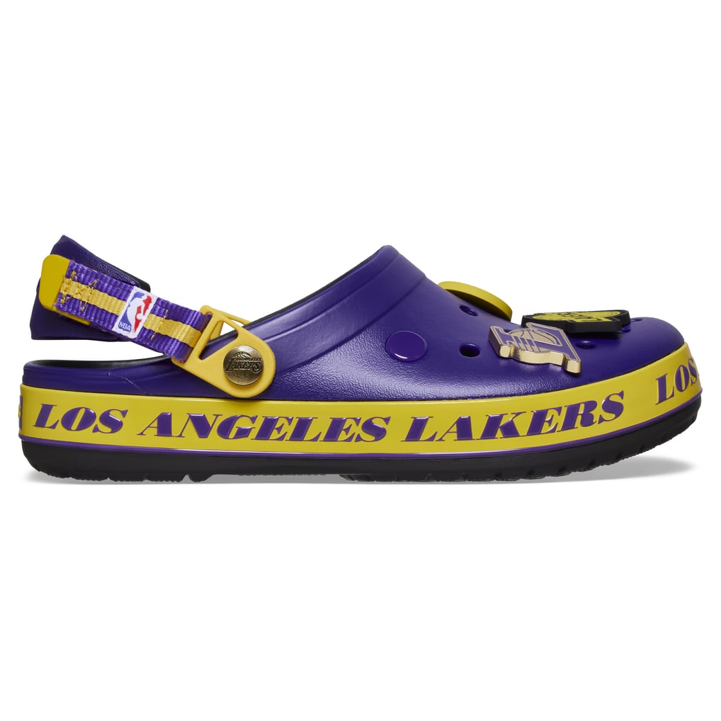 Unisex Los Angeles Lakers Crocs Purple Adjustable Classic Clog