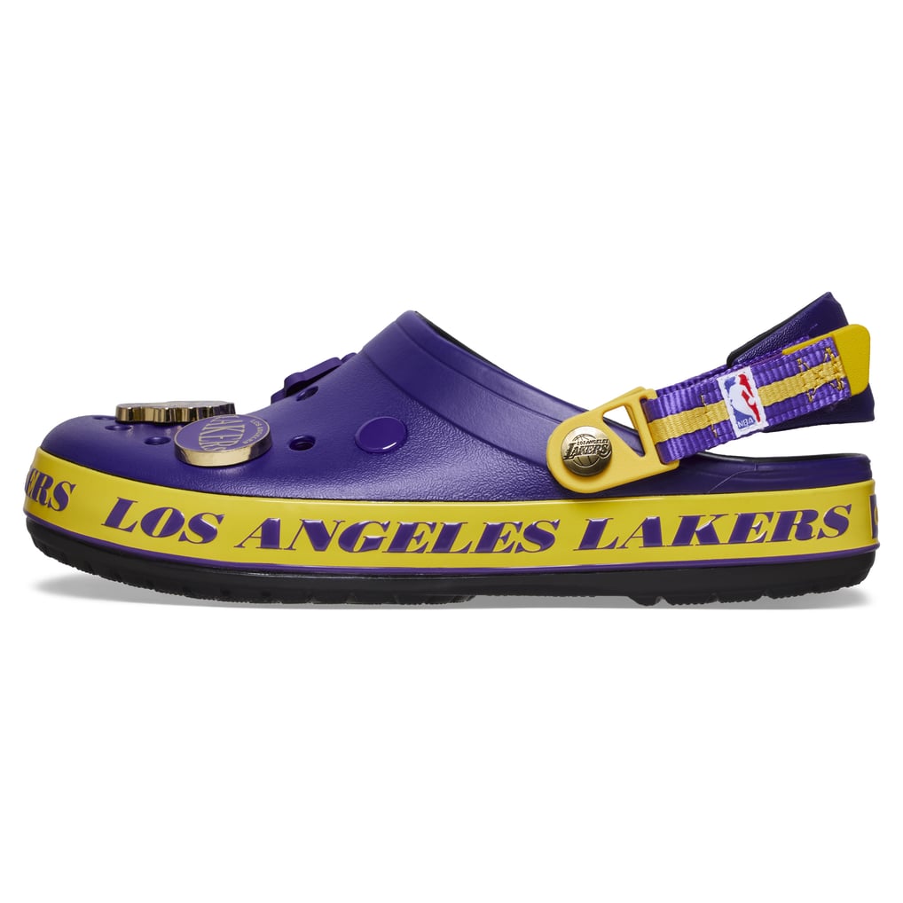 Unisex Los Angeles Lakers Crocs Purple Adjustable Classic Clog