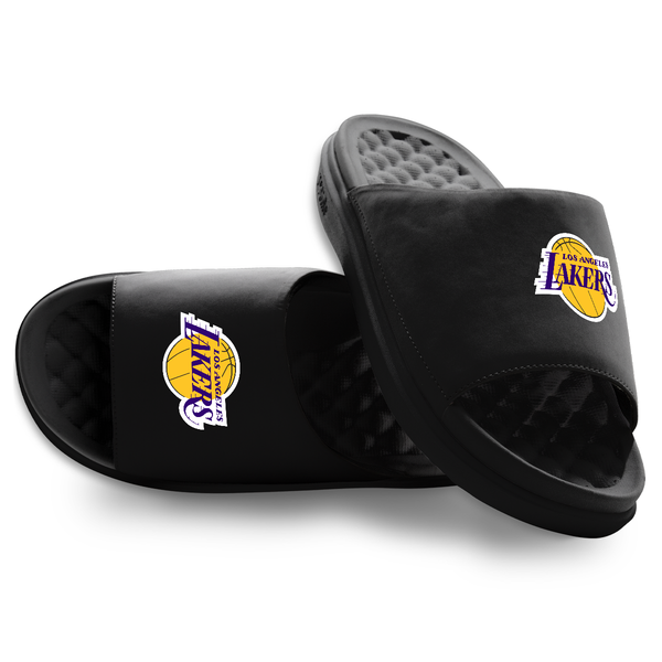 Unisex Los Angeles Lakers ISlide Black Primary Motive Slide  display picture 2