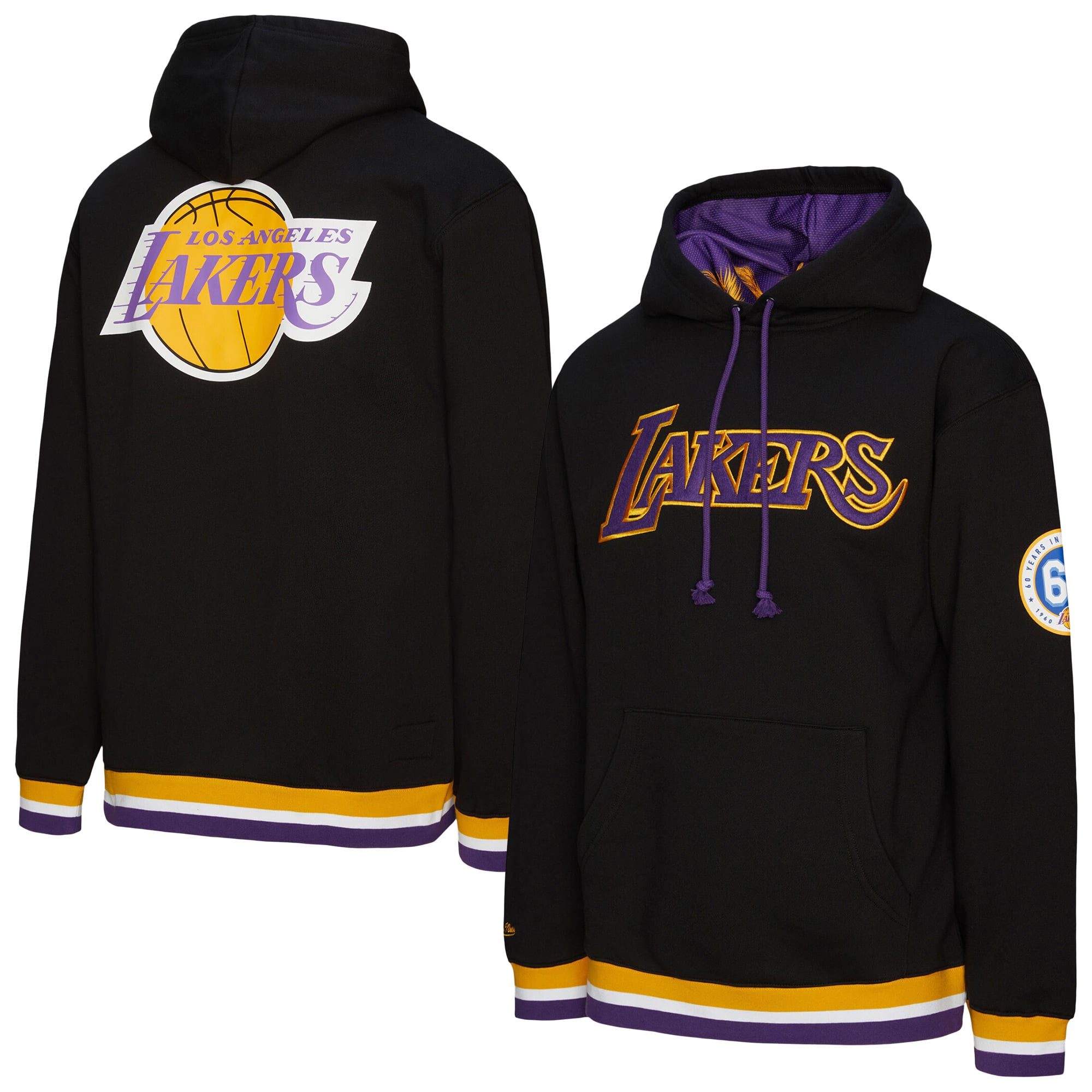 Unisex Los Angeles Lakers Mitchell & Ness Black Vintage 