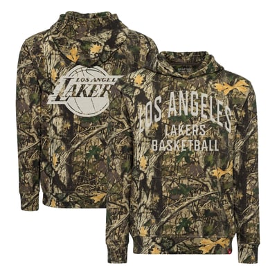  Los Angeles Lakers Sportiqe Unisex Drake Premium Hoodie - Camo