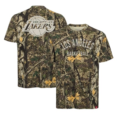  Los Angeles Lakers Sportiqe Unisex Duke T-Shirt - Camo