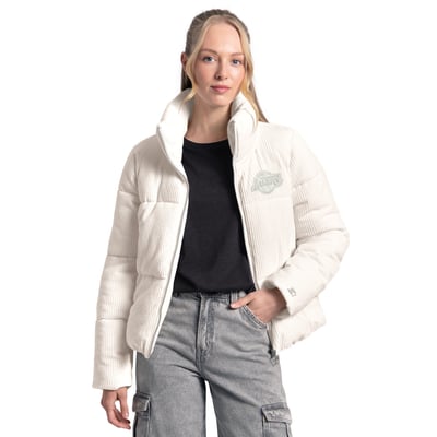  Los Angeles Lakers Starter Women's Double Score Bubble Jacket - White