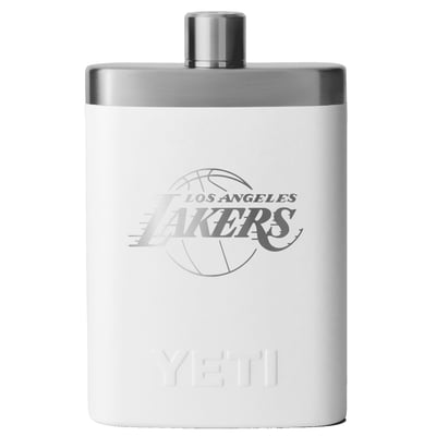 Los Angeles Lakers YETI 7oz. Flask - White