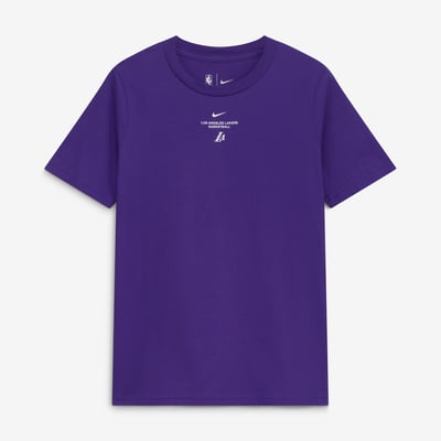  Los Angeles Lakers Nike Youth 2026/27 Standard Issue Practice T-Shirt - Purple