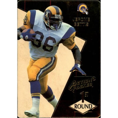 1993 Action Packed #172 Jerome Bettis RC