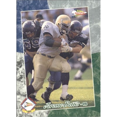 1993 Pacific #434 Jerome Bettis RC