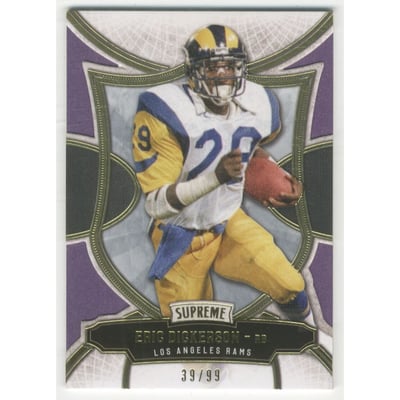 2015 Topps Supreme Violet #51 Eric Dickerson