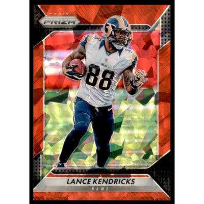 2016 Panini Prizm Prizms Red Crystals #133 Lance Kendricks