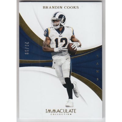 2018 Immaculate Collection #83 Brandin Cooks
