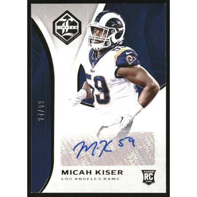 2018 Limited #214 Micah Kiser AU/99 RC