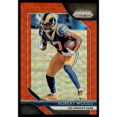 2018 Panini Prizm Prizms Red Wave #92 Robert Woods