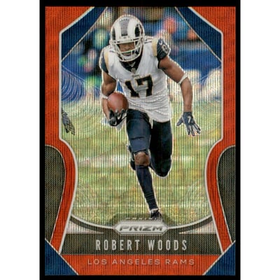 2019 Panini Prizm Prizms Red Wave #239 Robert Woods