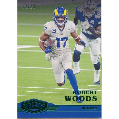 2020 Panini Plates and Patches Green #43 Robert Woods
