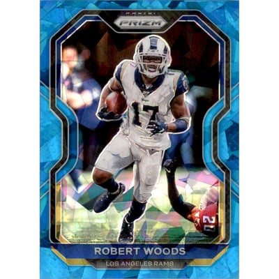 2020 Panini Prizm Prizms Blue Ice #273 Robert Woods