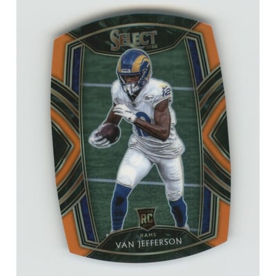 2020 Select Prizm Orange Die Cut #271 Van Jefferson