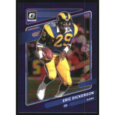 2021 Donruss Optic Purple #188 Eric Dickerson